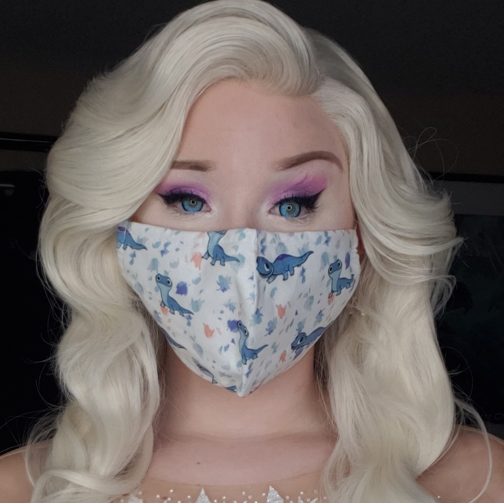Frozen II fire spirit face mask